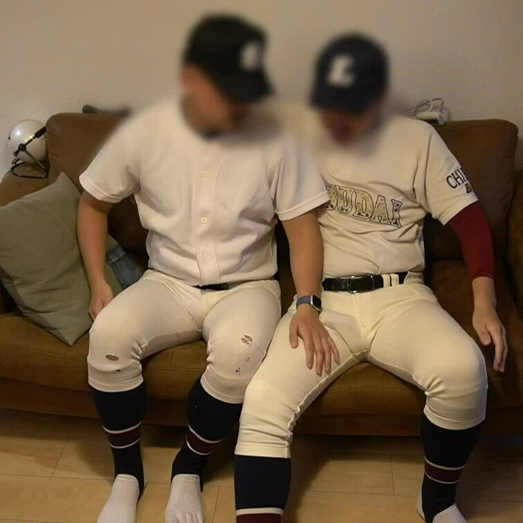 野球ユニ同士　バニラ