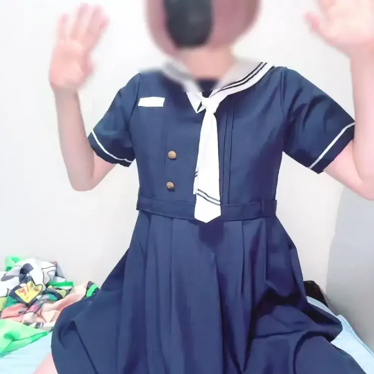 ワンピースを着てじっくりオナニー