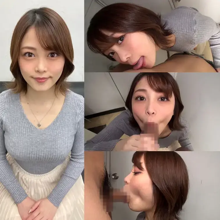 個撮)【Fカップ美乳】高級セレブ妻【スケベな視線＆ひょっとこフェラ顔】バキューム絶妙ピストンフェラ【大量口内発射】
