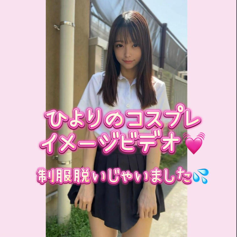 ひよりのコスプレ初のイメージビデオを作って見ました🥰
写真集で人気だったメイドとミニスカポリスの
動画４分です💓✨
