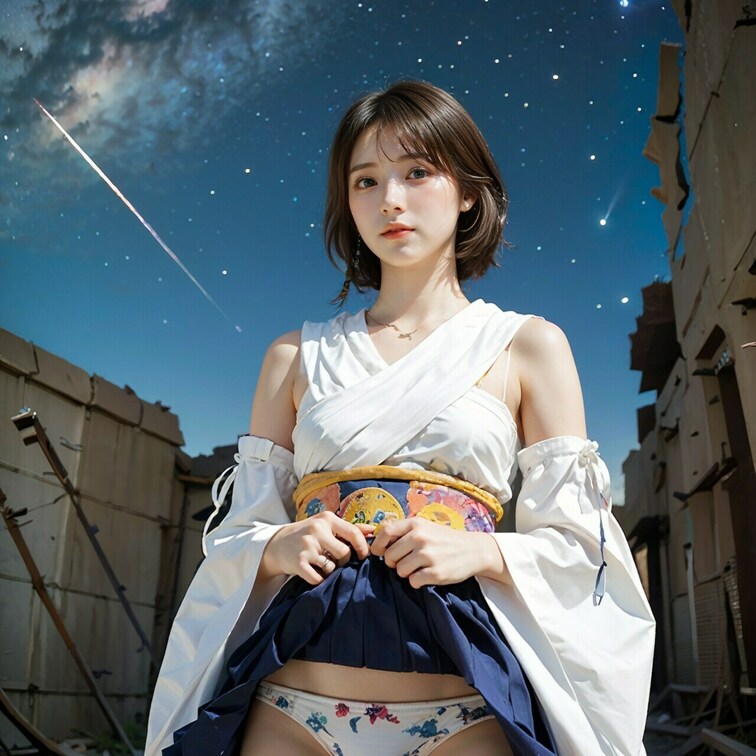 FFXユ◯ナ パンチラ
※すべての登場人物は○○○生成した架空の人物で20歳以上です
※その他の風景、ロゴ、生