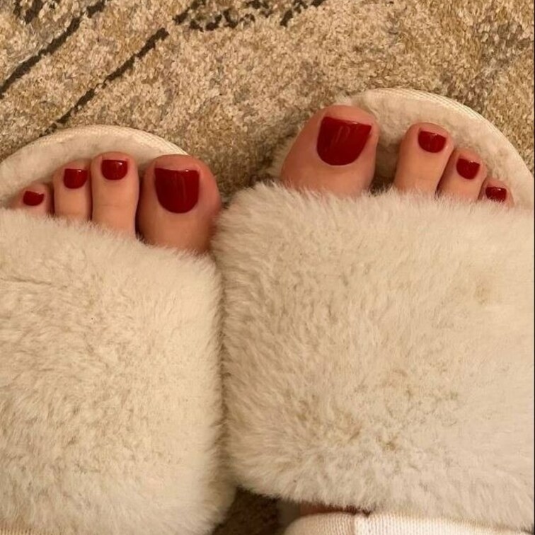 自分で塗ってみたよ❣️