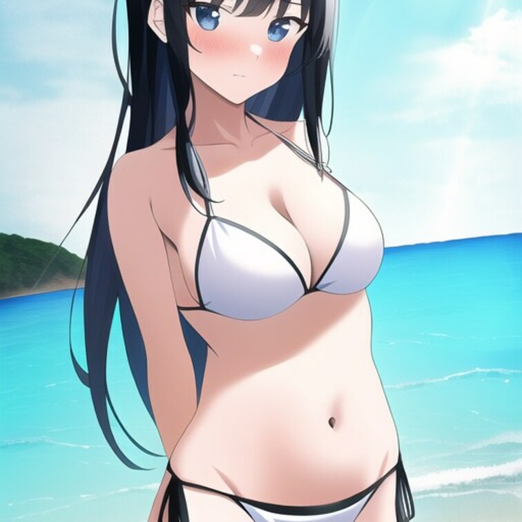 水着ガールです。