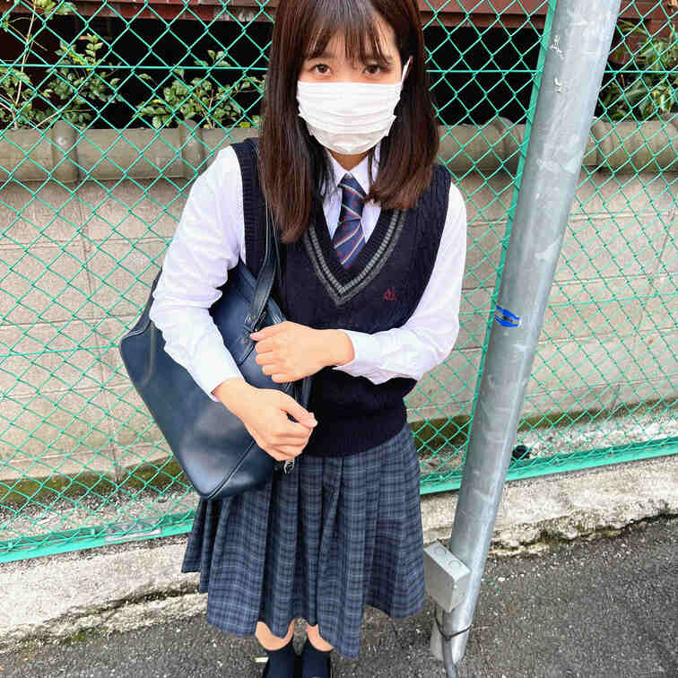 削除覚悟【制服女子】自由代の桃尻美小女を自宅に連れ込み連続中出しSEX_限定配信