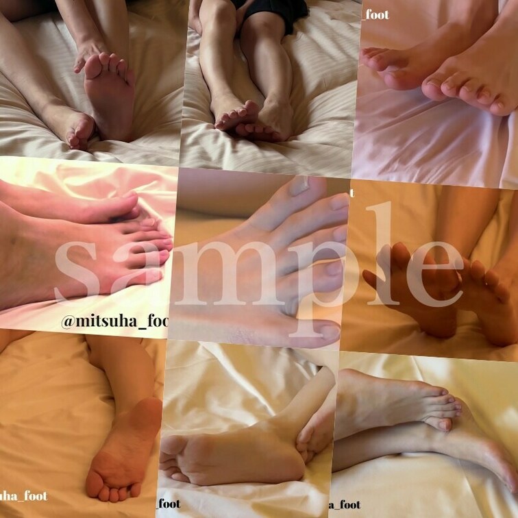 休憩中のオフショットのような自然な足の動きを収めた動画です
Xに投稿した再編集動画も付け足しました
足の爪先表側と足