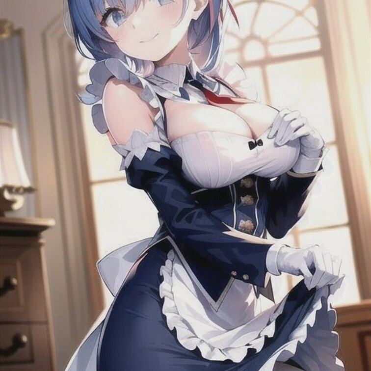 メイド＆手袋＆美女❤️