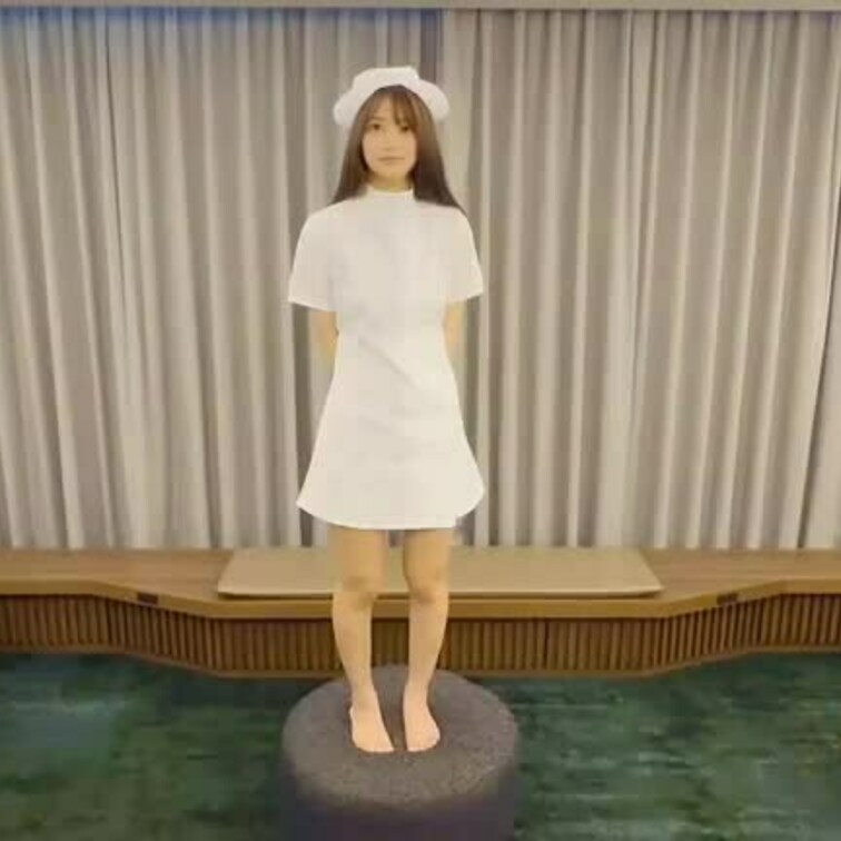ナースの女子が下半身をまさぐる💝