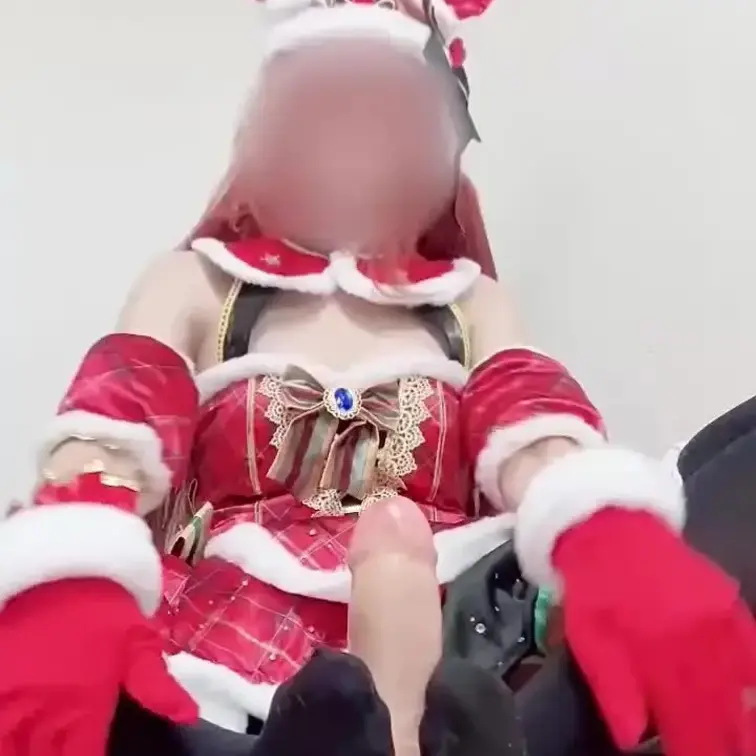 【新作告知】Mayfans Xmas2025ダスカちゃんのクリスマス衣装で足コキ手コキサービスカット　コスパコ撮影会　予