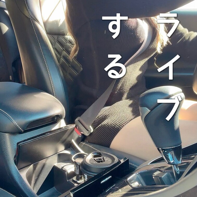 今日のパンチラや食い込ませてりした車内撮影のプチおまけでみるくとドライブしてる感じを味わえるように動画もちょっと撮ってみ