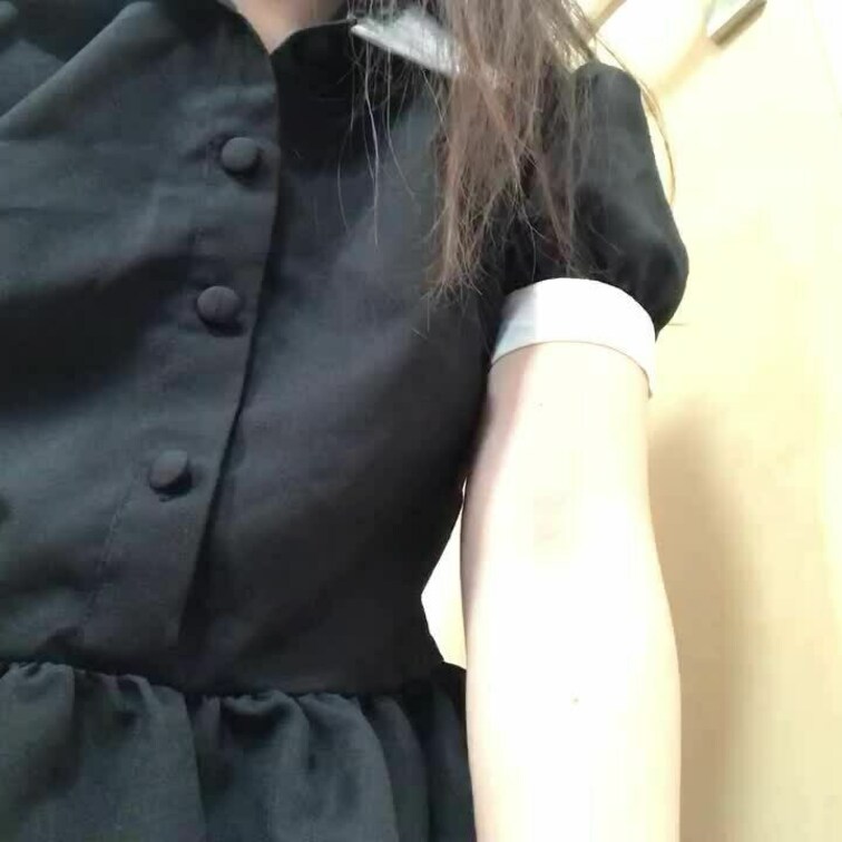 メイド服、着てみました