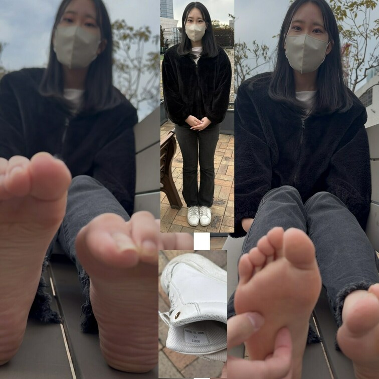 清楚系美女24.5cm足裏くすぐりグーパー足くらべ！5分8秒


24.5cmを履いていましたが幅広で実寸24くら