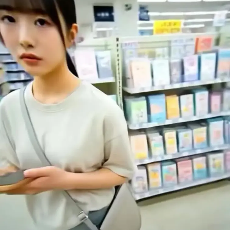 盗撮 逆さ動画
今回のターゲットは店内で女子大生を撮影しました。
接近してまずは顔撮りゲット
背後に回り込み逆さ撮