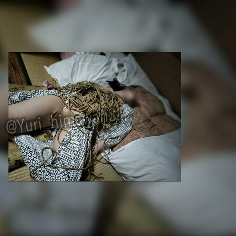 縄とセックスの組み合わせはもう脳みそキャパオーバー。意識朦朧の事後。