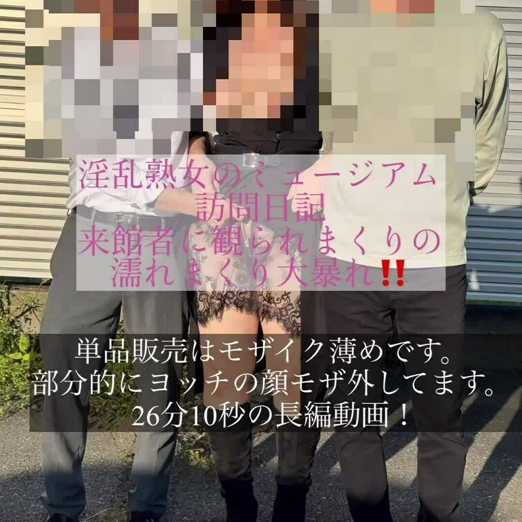 とある施設の訪問日記のサンプルバージョン！
本編は20分超えの長編です。単品のみとなります。
部分的にヨッチの顔出し