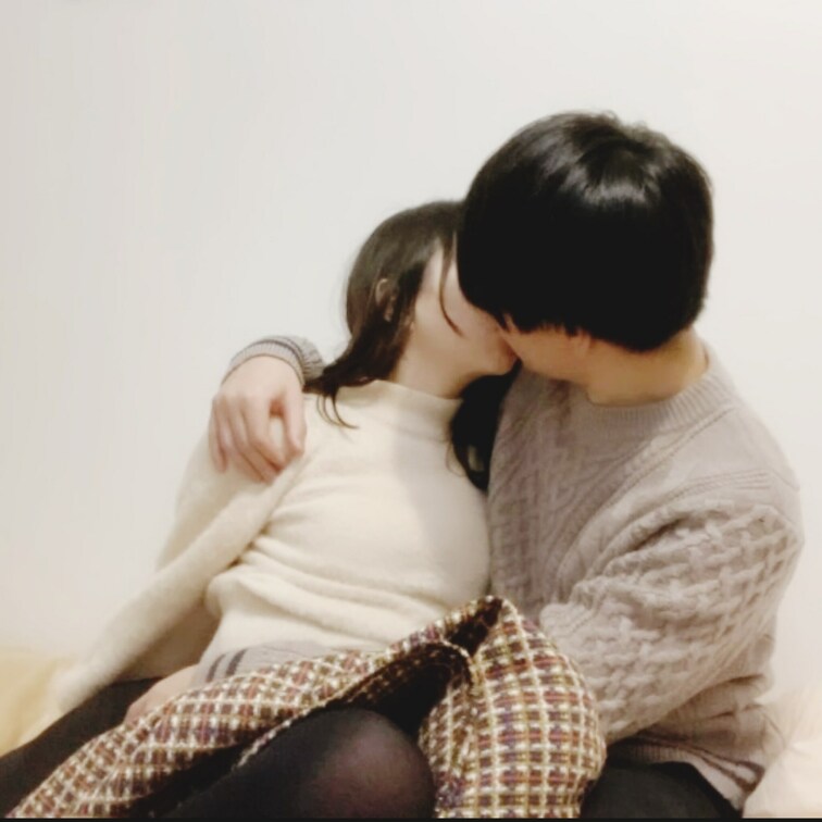 フルVer.生理中の過ごし方♡#1 休日デート終わりにベッドでまったりしてたら甘々ディープキスからイチャイチャが始まった
