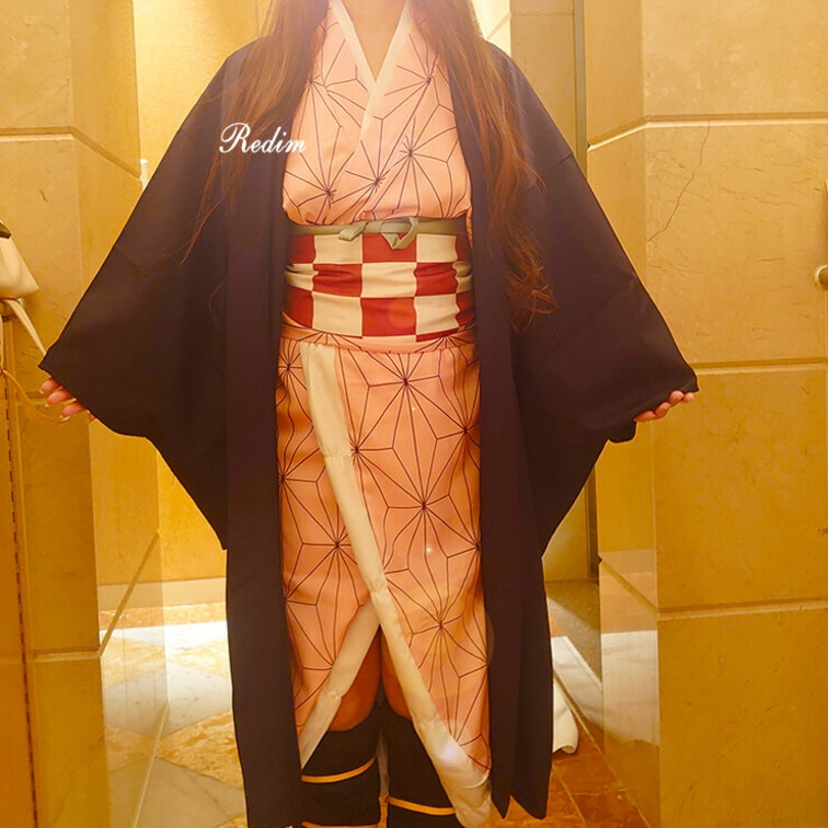 今月はハロウィンがありますね~♪
去年のハロウィンは
流行りの竈門禰󠄀豆子のコスプレしてみました(^_-)-☆