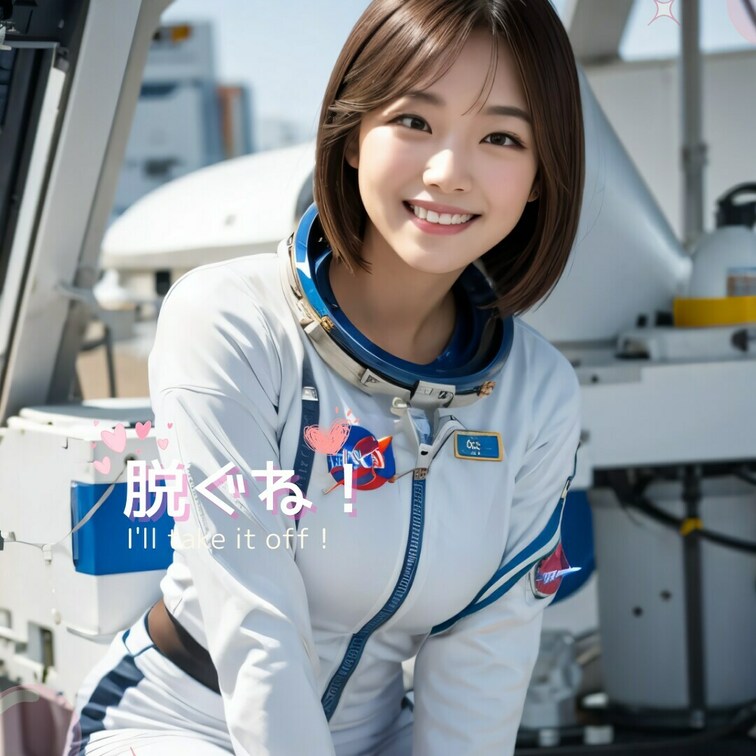 宇宙行きますね、
