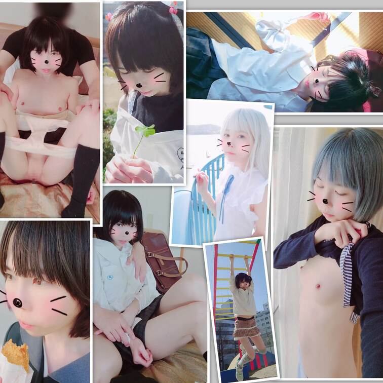 【ダイジェスト⭐4分】教え子制服シリーズお外撮りと、髪を染めたあとの自撮りと、初期の動画など(歌ってみたBGMつき♥️)
