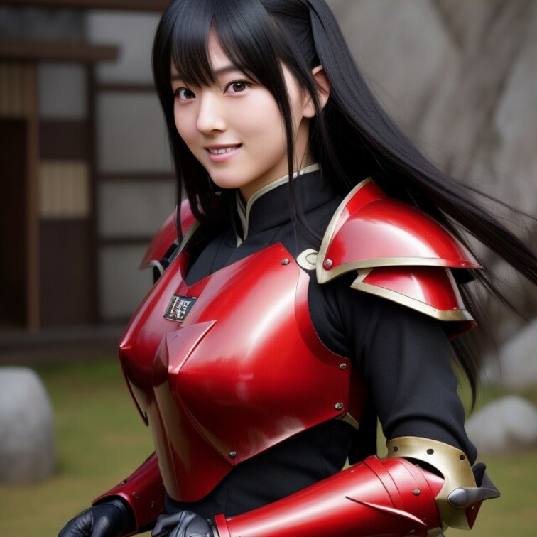 女戦士4（レッドアーマー）