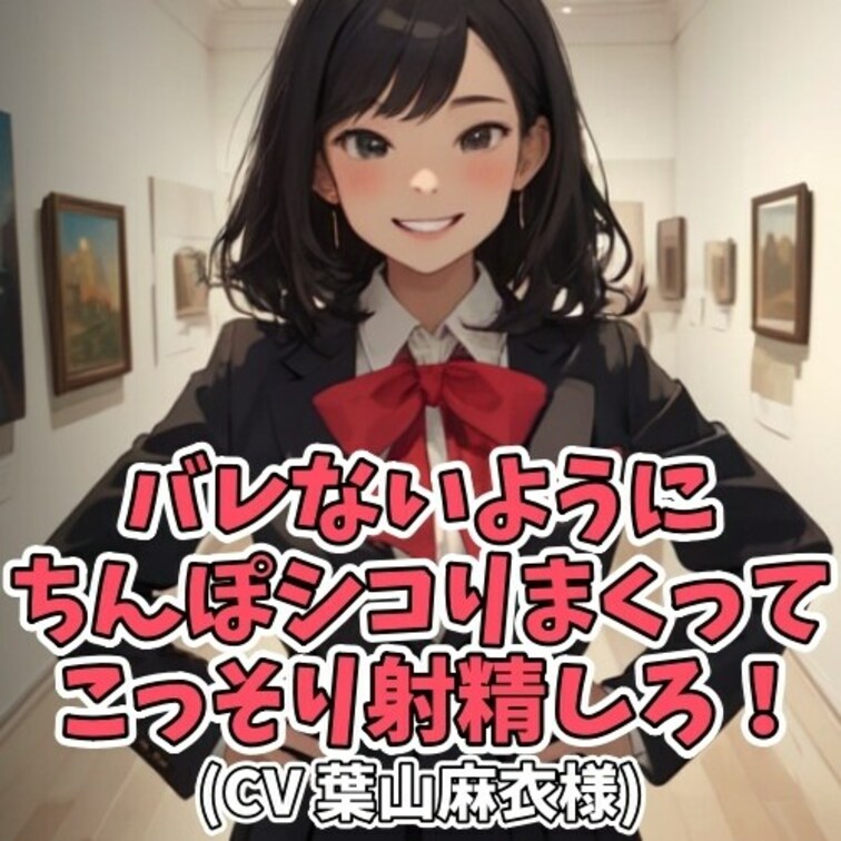 デートで美術館に誘われた後輩女子。
芸術品に関心のない彼女はそうそうに飽きてしまう。
退屈しのぎと称して先輩にセンズ