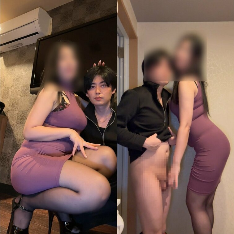 高身長美女に責められる