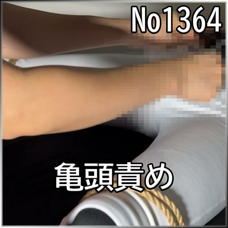 No1364 ○○○ SM 目隠し ○○○束 亀頭責め