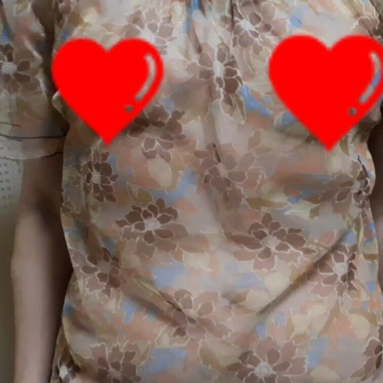 YouTubeアップ動画⤴️激ヤバな服着てみた❗のボカシ○○○です❤スケスケでちくび〇見えです❤