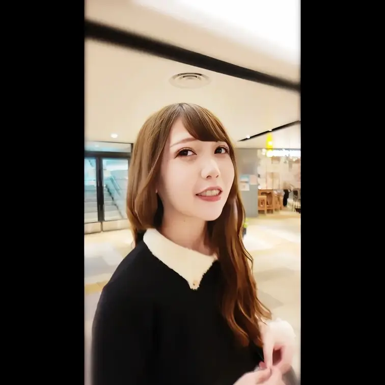 みゆちゃんと店外待ち合わせ。ひと目で分かる衝撃のカワヨ度😇こんな美女が、ぼくたちの街に生息してるって、おかしない?😇否、