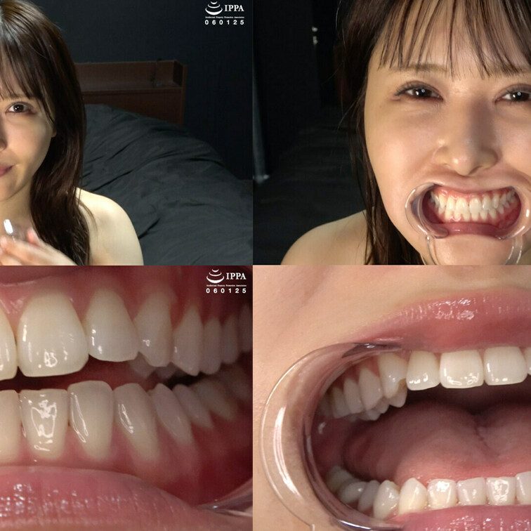 敏感美女の綺麗な歯観察プレイをお届け致します！

めちゃくちゃ綺麗な歯でした！

オススメです！

【収録時