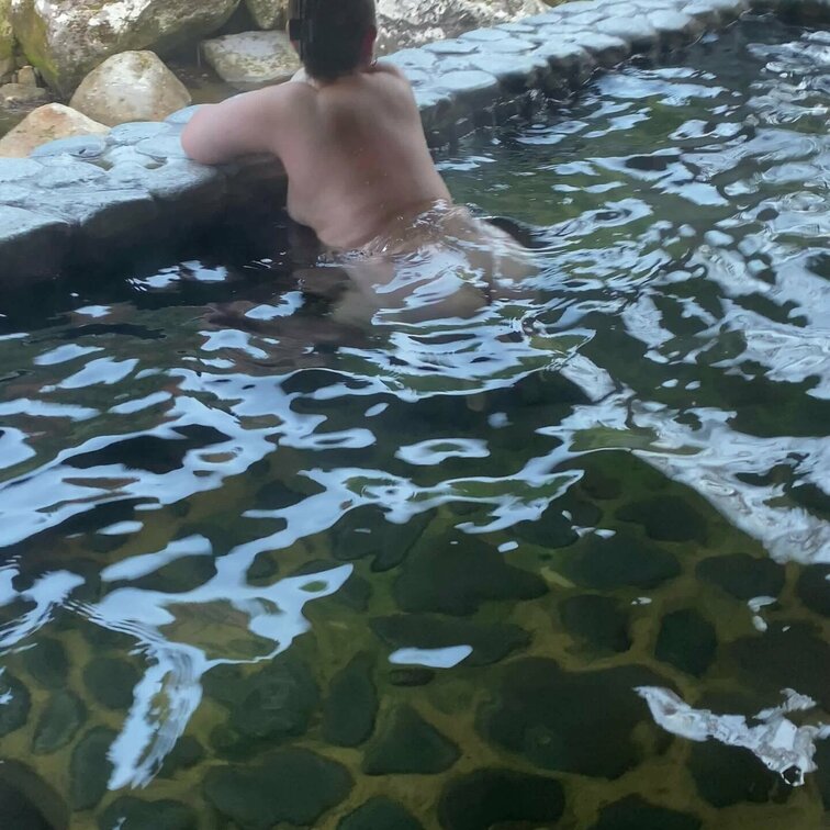 deens妻混浴温泉へ行くの巻　貸切です^_^