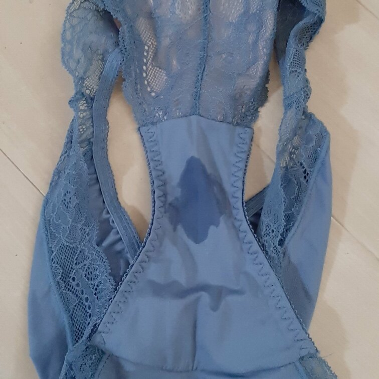 今朝交換した下着💕
何もしてなくてもこれぐらい濡れちゃうんです🥺