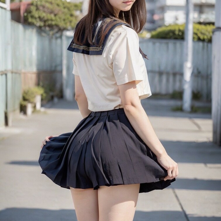 セーラー服（パンチラ）