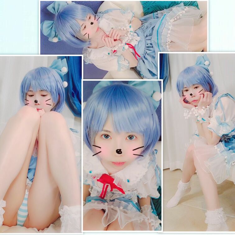 【たっぷり5分半】クール少女チルノちゃんお澄ましなめまわし撮り🍰しまぱんパンチラ

こんばんは🌃りかです
今日も１