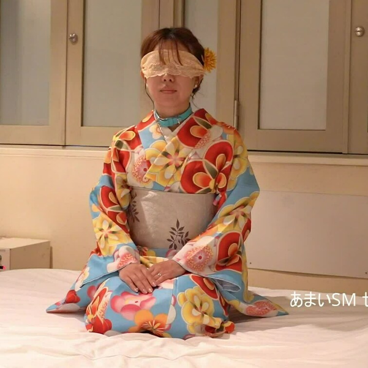 和服の美雨をしつけた時のショート動画です。本編は後日公開します。