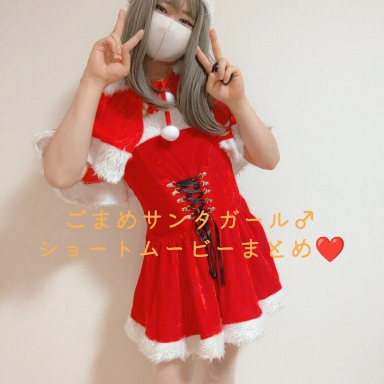 ごまめサンタガール♂のショートムービーまとめです❤️
年末追込み投稿です💦