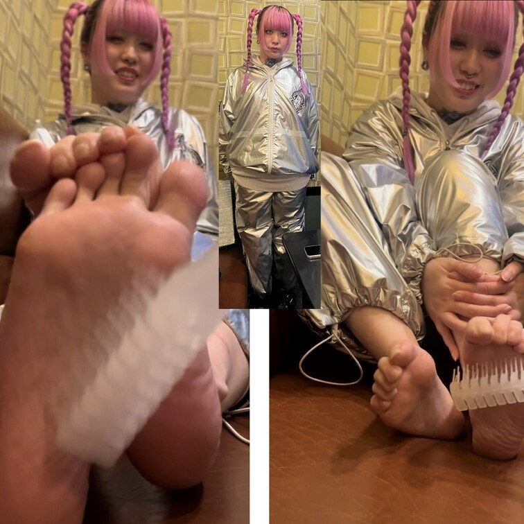 ギャル系美女せいらちんさん、25cm超超超絶激弱足裏くすぐり！5分

身長も高めで大きめの足でした！
くすぐりは過