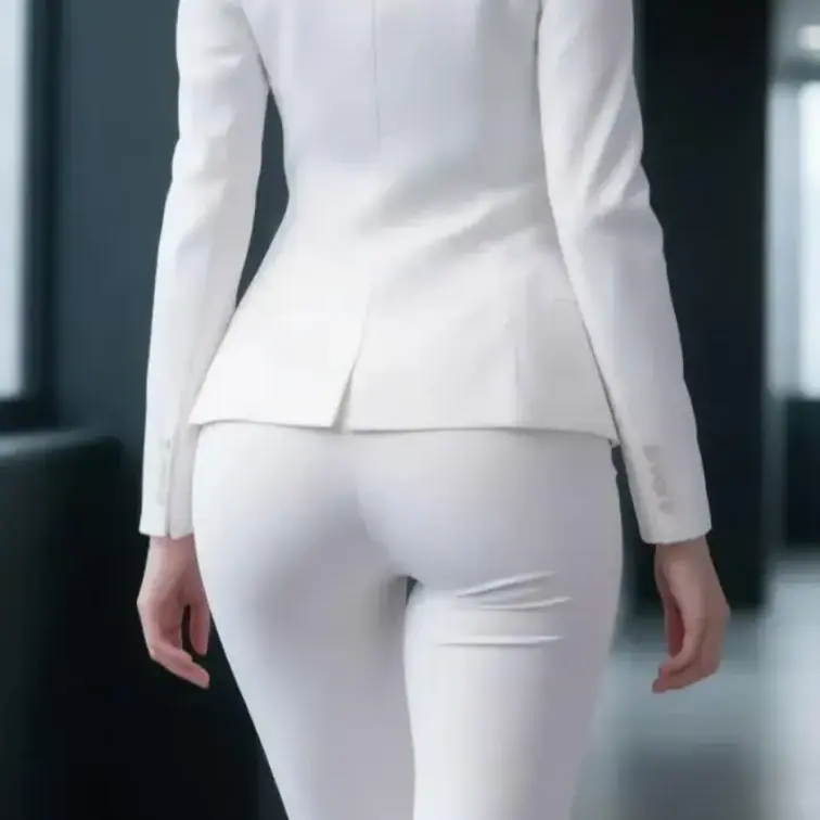 白パンツは尻好きにはたまらないおかずです。