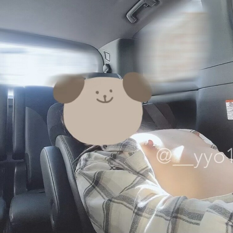 車中オナニー
