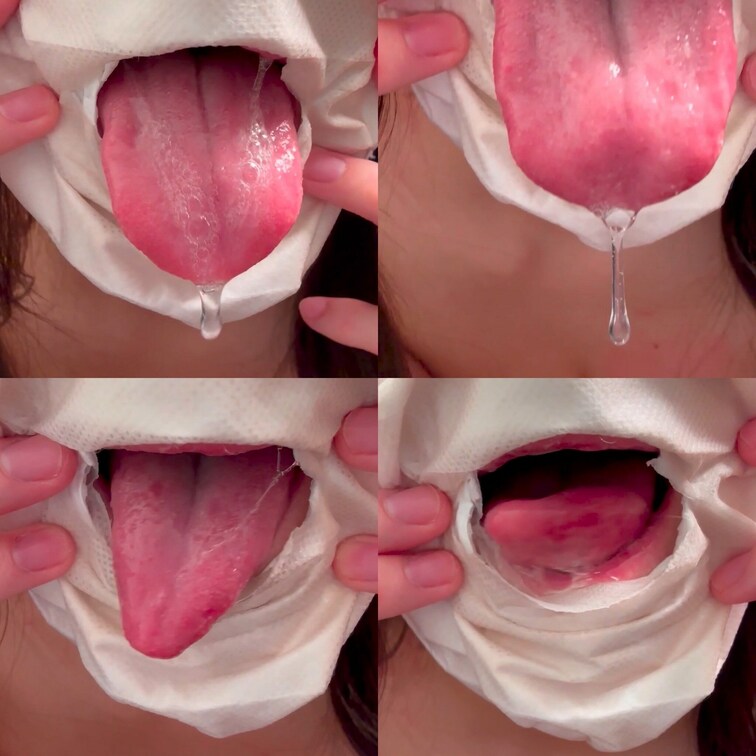 唾液マニア様向けのママのご褒美映像です👩🏻