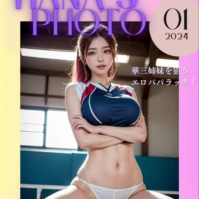 【Hana's Phot book 2024年1月号】バレーボール選手編
25ページ程度のミニアルバム・スライドショー