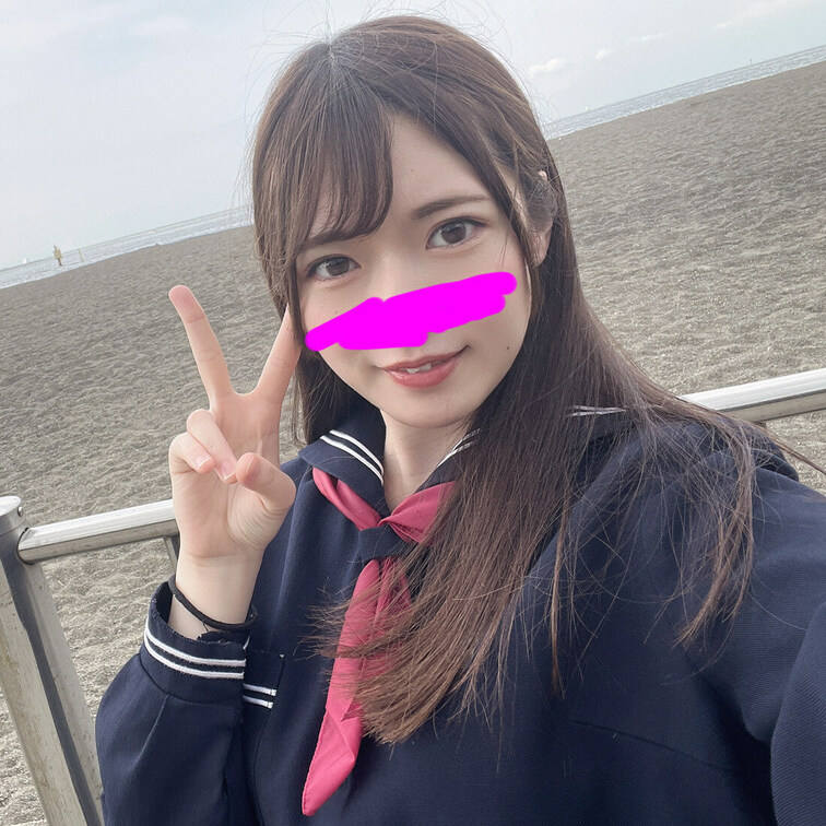顔出し【個人撮影】紺セーラーのセフレちゃんとのハメ撮り映像_見た目は清純、中身はドビッチ過ぎるので是非ご堪能下さい。
