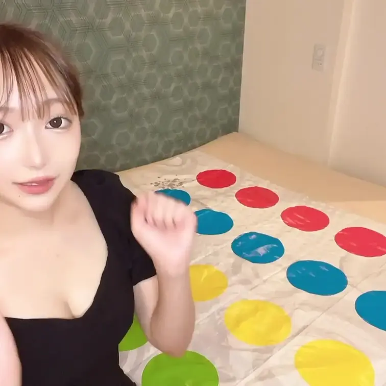 ぶるぶるいれながらツイスター！