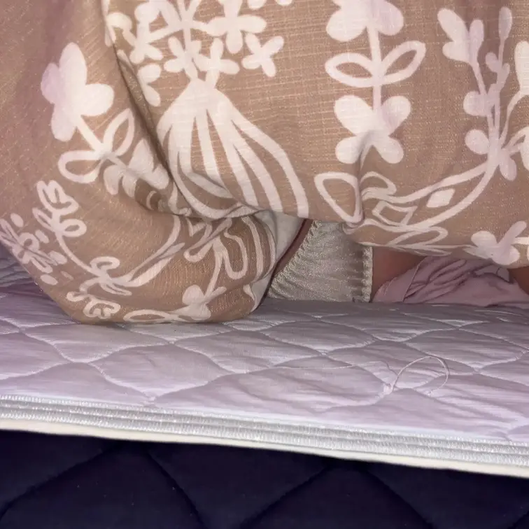 妻の寝ている隙にパンチラお覗き🫣
だいぶ見えてました💕