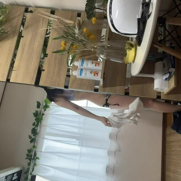 全力で頑張った後はシャワーでリセット✨🚿
でもまさか撮影されてると思わなくて…😳💦