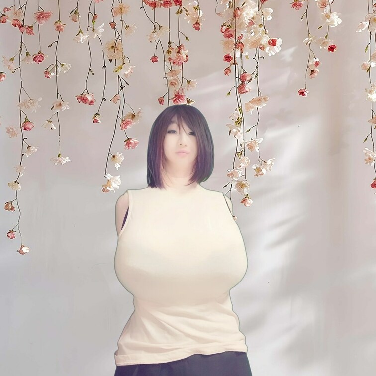 きょうは透け感のあるノースリーブ💕