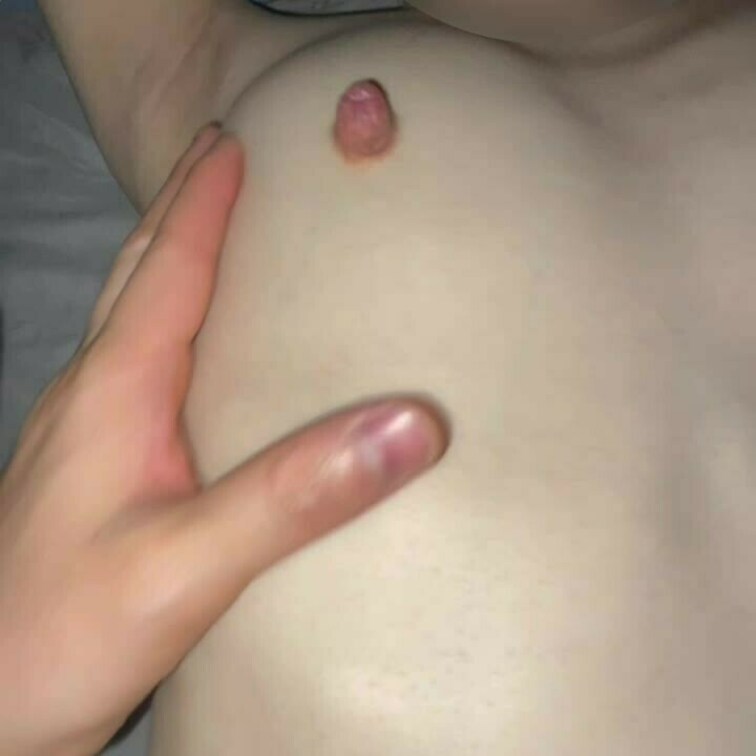 乳首だけでイケちゃうんです。🐮