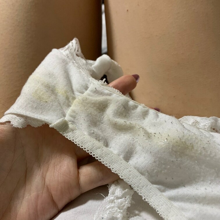 今日の汚パンティ♥️