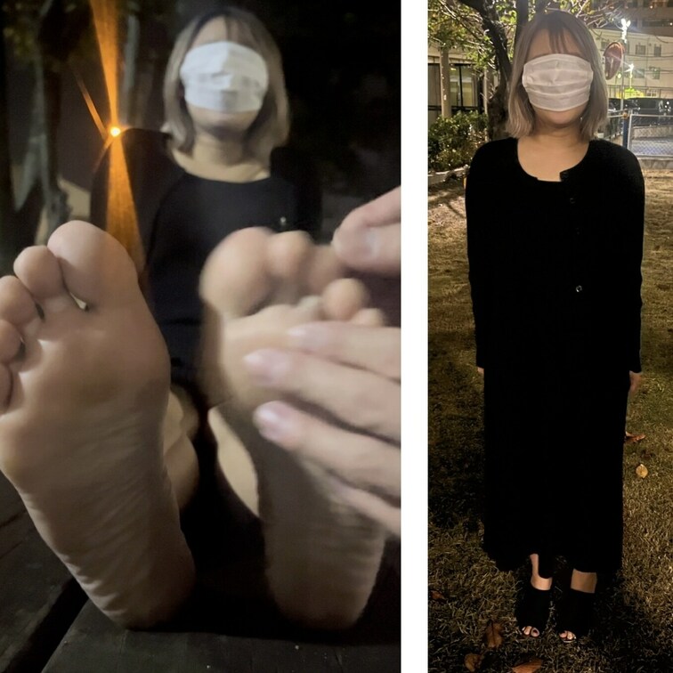 ギャル系美女、24cm激弱足裏くすぐり！5分0秒

くすぐりはかなり弱く、強めに高速でくすぐると足をピクピク動かして