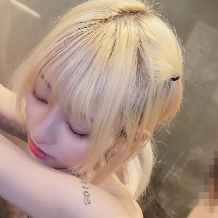 シャワーで一緒に洗いあってたら始まっちゃった💜