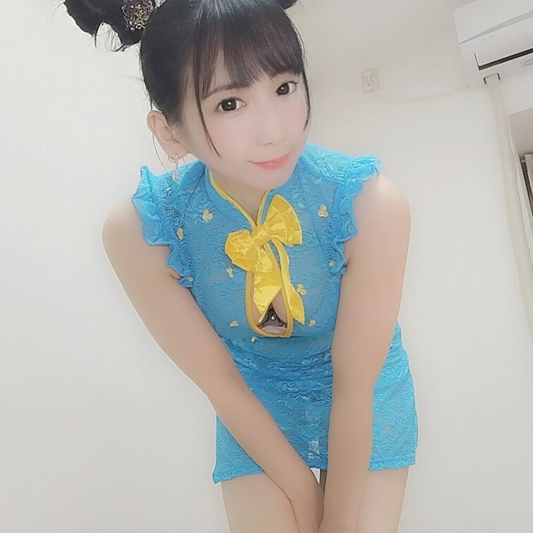水色チャイナ♥